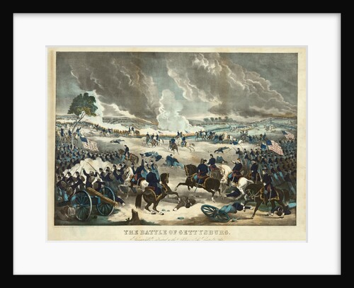 The Battle of Gettysburg by Anonymous