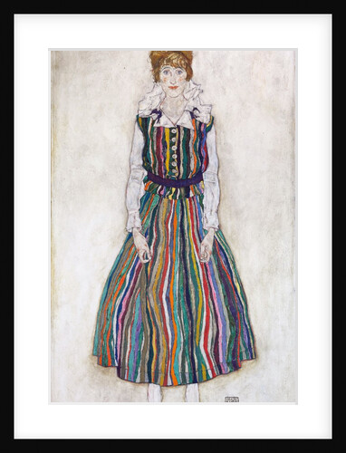 Portrait of Edith (the artist's wife) by Egon Schiele