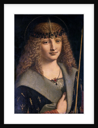 Portrait of a Boy as Saint Sebastian by Giovanni Antonio Boltraffio