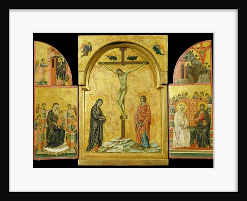 Crucifixion Altarpiece by Duccio di Buoninsegna