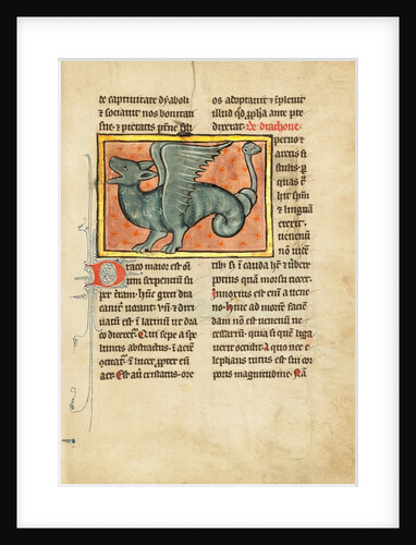 A Winged Dragon by Anonymous