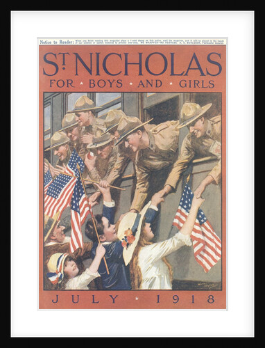 St. Nicholas Magazine Cover by Anonymous