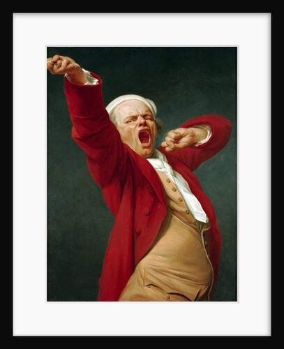 Self-Portrait, Yawning by Joseph Ducreux