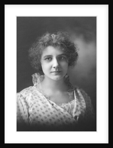 Young woman portrait, ca. 1910. by Anonymous