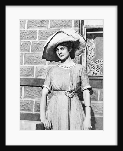 Young woman portrait, ca. 1912. by Anonymous