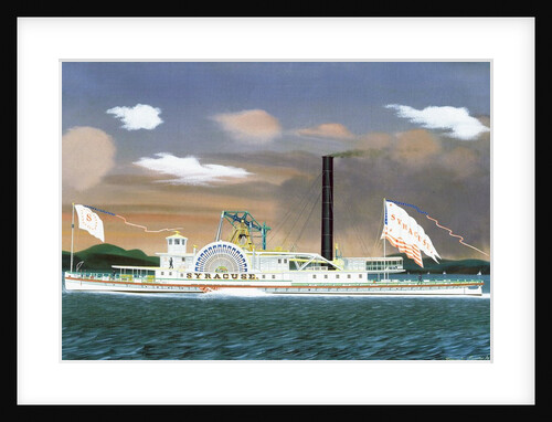 The Steamship Syracuse by James Bard