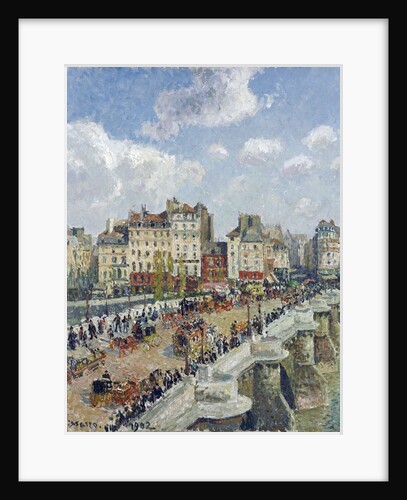 The Pont-Neuf, Paris by Camille Pissarro