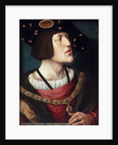 Portrait of Charles V, Holy Roman Emperor by Bernard van Orley