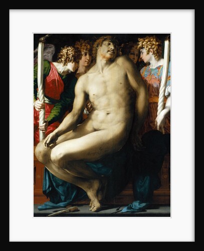The Dead Christ with Angels by Rosso Fiorentino