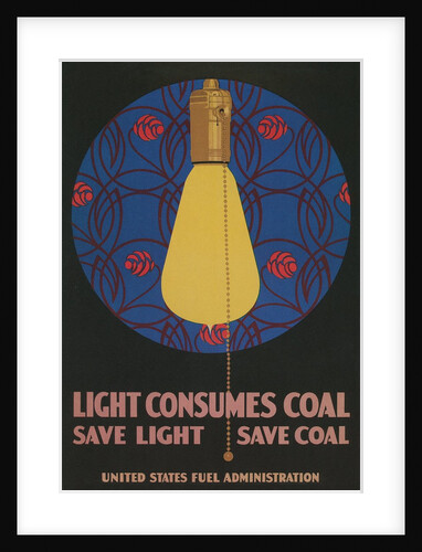 Light Consumes Coal by Anonymous