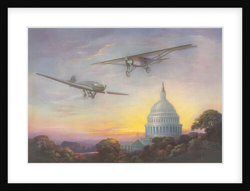 Airplanes by Capitol Building