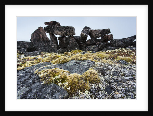 Tent Rings, Nunavut, Canada by Anonymous