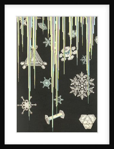 Icicles and Snowflakes by Anonymous