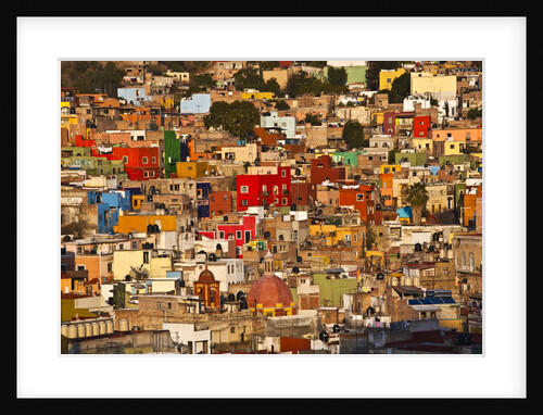 Hillside view of Guanajuato by Anonymous
