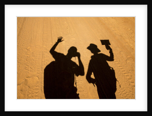 Photographers' Shadows, Morodova, Madagascar by Anonymous
