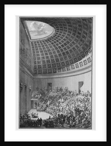 Anatomical theater at the School of Surgery in Paris by Anonymous