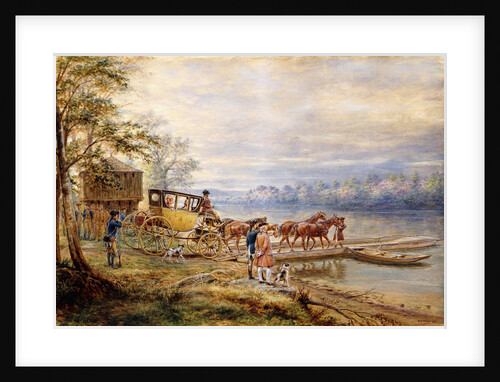 Waiting for the Ferry by Edward Lamson Henry