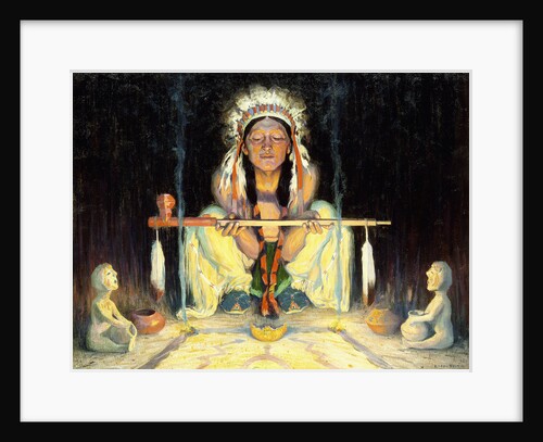Offering to the Great Spirit by Eanger Irving Couse