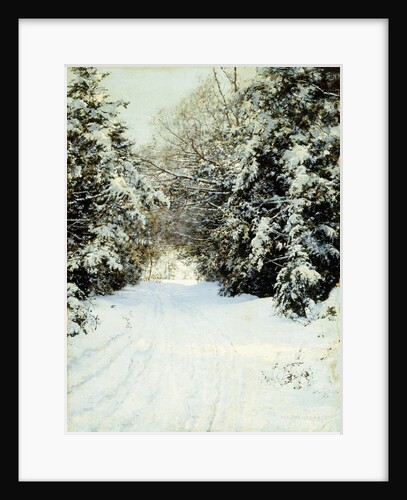 Snow-Laden Trees by Walter Launt Palmer