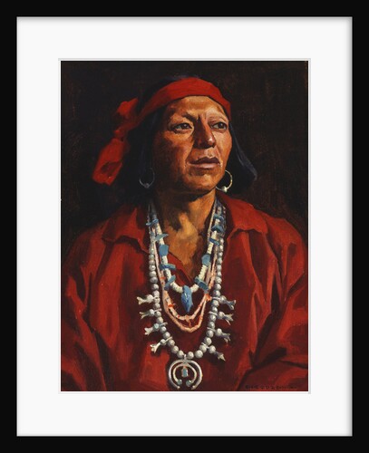 Juan, Pueblo Indian by Eanger Irving Couse