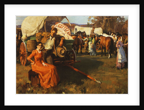 Wagon Train by John Hoffman