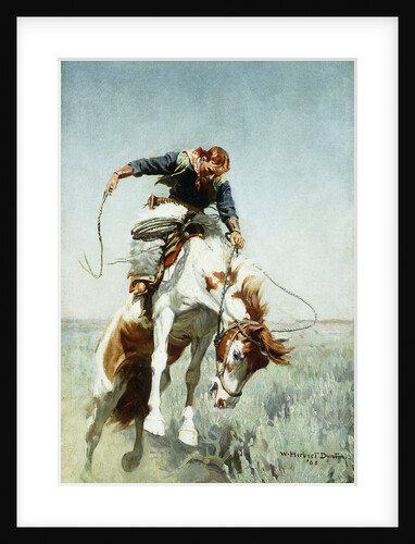 Bronco Rider by William Herbert 'Buck' Dunton