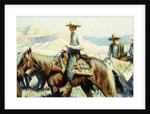 Tall in the Saddle by William Henry Dethlef Koerner