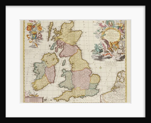 Britanniae Tabula by Pieter Schenk
