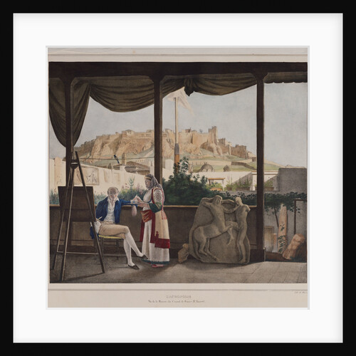 A View of the Acropolis from the French Consul, M. Fauvwel's House by Anonymous