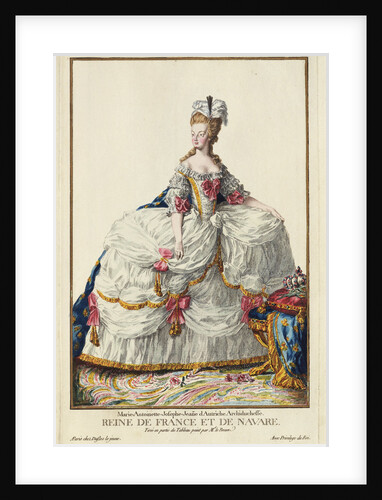 Marie Antoinette, Queen of France and Navare by Pierre Duflos