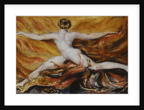 Oh! Flames of Furious Desires: Plate 3 of Urizen by William Blake