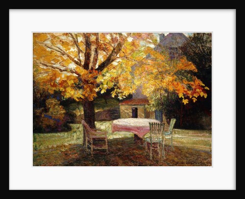 The Terrace, Autumn by Victor Charreton