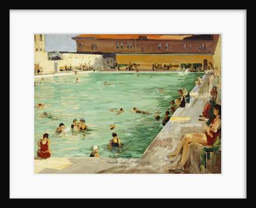The Peoples' Pool, Palm Beach by Sir John Lavery
