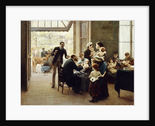 Homage to Louis Pasteur by Jules Scalbert