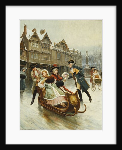 The Suitor's Sleighride by Alonzo Perez