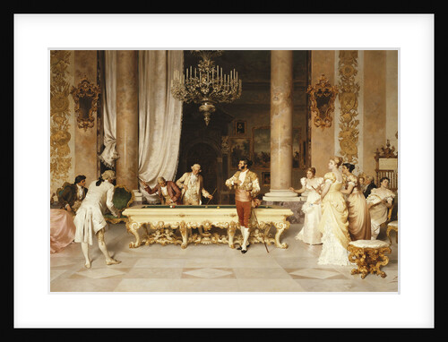 A Game of Billiards by Francesco Beda