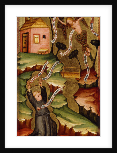 Saint Francis Receiving the Stigmata by Anonymous