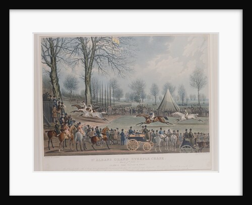 The St. Albans Grand Steeple Chase, March 8th 1832 - The Winning Post by Anonymous