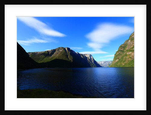 Sognefjorden. Kayaking in the Naeroyfjord. by Anonymous