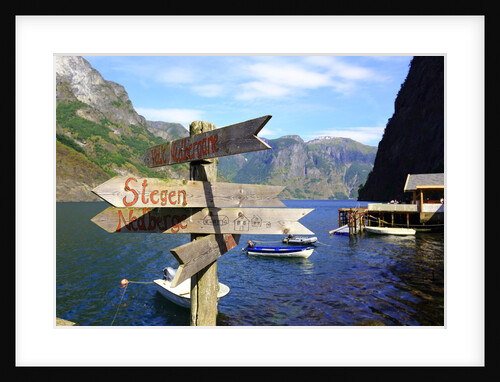Sognefjorden. Undredal. by Anonymous