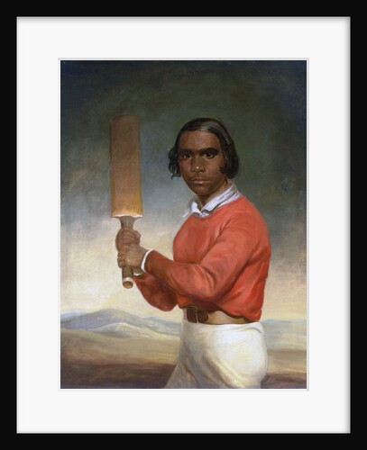 Portrait of Nannultera, a Young Poonindie Cricketer by John Michael Crossland