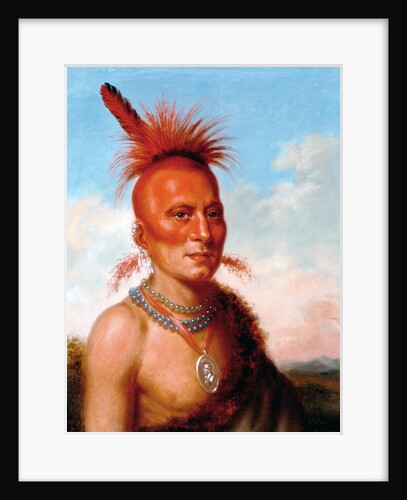 Sharitarish (Wicked Chief), Pawnee by Charles Bird King