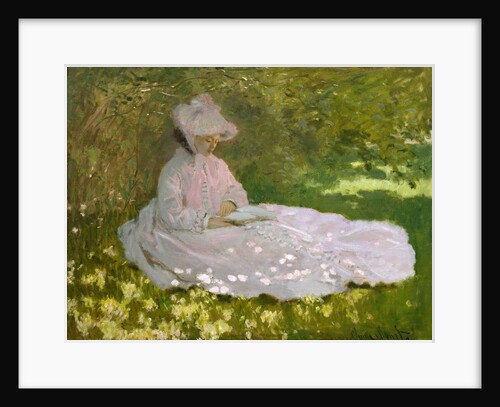 Springtime by Claude Monet