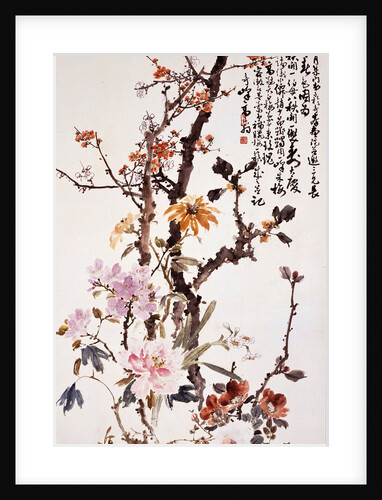 Ten Spring Flowers by Gao Qifeng