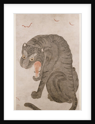 Tiger and Bats by Anonymous