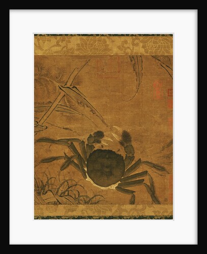 Crab among Grass and Bamboo by Anonymous