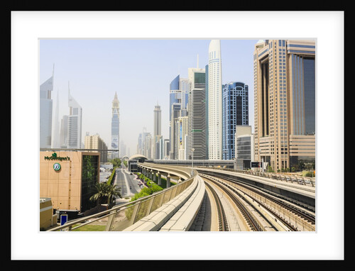 Metro, Dubai, United Arab Emirates by Anonymous