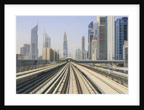Metro, Dubai, United Arab Emirates by Anonymous