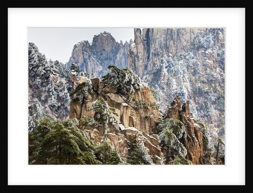 Evening Light on The Yellow Mountains by Anonymous