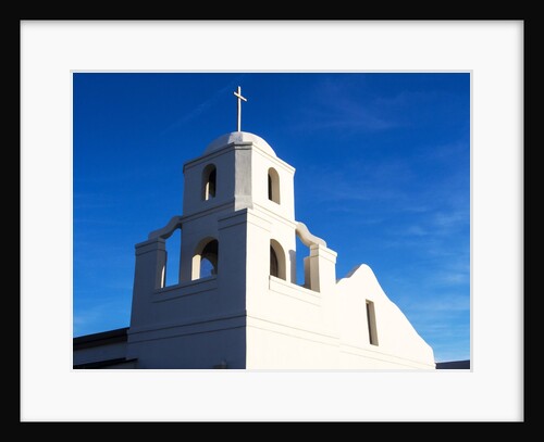 Old Mission Church - Our Lady of Perpetual Help With Blue Sky by Anonymous